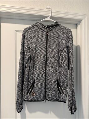 Harley-Davidson Black Gray White Zip-Up Jacket